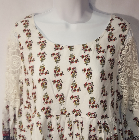 Entro Babydoll Floral Dress size M - Picture 4 of 16